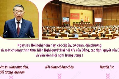 Tổng Bí thư, Chủ tịch nước Tô Lâm: Khẩn trương cụ thể hóa đồng bộ các quyết sách thành chương trình, kế hoạch hành động