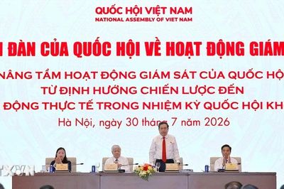 Chủ tịch Quốc hội Trần Thanh Mẫn chủ trì Diễn đàn về hoạt động giám sát