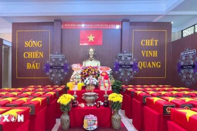 Dự kiến tổ chức lễ truy điệu, an táng hài cốt liệt sỹ quy tập tại Công viên Lê Thị Riêng trong tháng 8