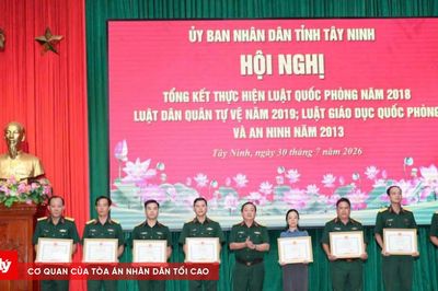 Tây Ninh tổng kết thi hành 3 luật về quốc phòng