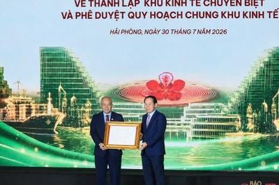 Hải Phòng: Công bố các quyết định của Thủ tướng về khu kinh tế
