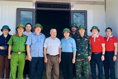 Lai Châu: Bàn giao 7 ngôi nhà cho người dân vùng lũ xã Mường Than