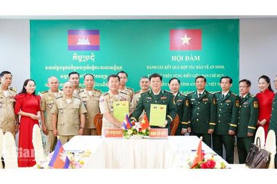 An Giang - Campuchia tăng cường phối hợp bảo vệ biên giới, vùng biển
