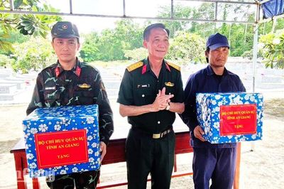 Bộ Chỉ huy Quân sự tỉnh An Giang động viên lực lượng lấy mẫu hài cốt liệt sĩ phục vụ giám định ADN