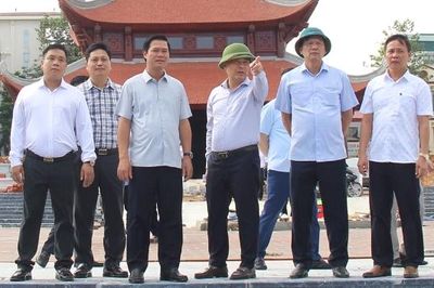 Bắc Ninh: Tăng tốc thi công dự án hạ tầng công viên Văn Miếu chào mừng Quốc khánh 2/9