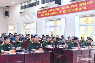 Bế giảng lớp huấn luyện nâng cao Đại đội dân quân thường trực 2, đợt 2 năm 2026