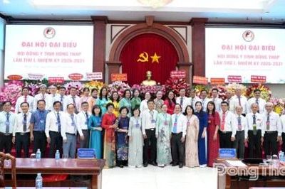 Bác sĩ Nguyễn Thanh Linh tiếp tục giữ chức Chủ tịch Hội Đông y tỉnh Đồng Tháp