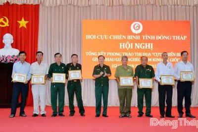 Hội Cựu chiến binh tỉnh Đồng Tháp: Phát huy hiệu quả phong trào giúp nhau phát triển kinh tế