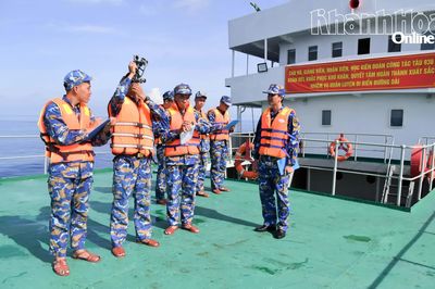 Học viện Hải quân: Chú trọng huấn luyện đi biển cho học viên.