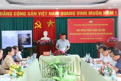 Phản biện xã hội đối với Dự án Khu đô thị sinh thái Bắc Cam Ranh