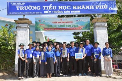Trung ương Đoàn kiểm tra Chiến dịch Thanh niên tình nguyện hè tại Khánh Hòa