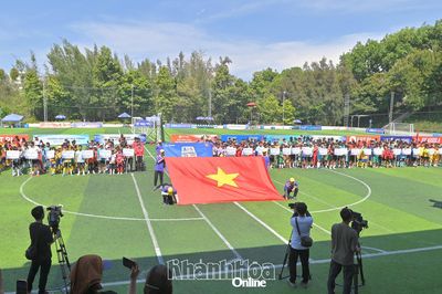 Khai mạc Festival bóng đá U9, U11, U13 Việt Nam 2026 tại Khánh Hòa