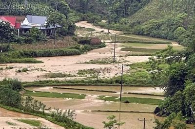 Mưa lớn làm ngập úng hơn 80 nhà dân, gây thiệt hại hơn 8,6 tỷ đồng