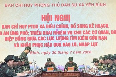 Yên Bình hoàn thành xuất sắc diễn tập phòng thủ dân sự năm 2026