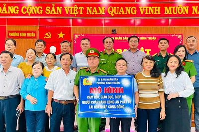 Phường Bình Thuận: Xây dựng địa bàn an toàn về an ninh, trật tự