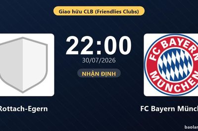 Nhận định Rottach-Egern vs FC Bayern München: đội hình dự kiến