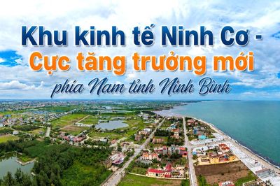 Khu Kinh tế Ninh Cơ - Cực tăng trưởng mới phía Nam tỉnh Ninh Bình