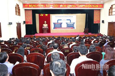 Hội nghị tập huấn triển khai thủ tục hành chính của Đảng trên môi trường điện tử
