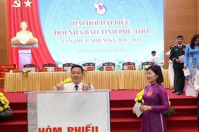 Phiên thứ nhất Đại hội Hội Nhà báo tỉnh Phú Thọ lần thứ I, nhiệm kỳ 2026-2031