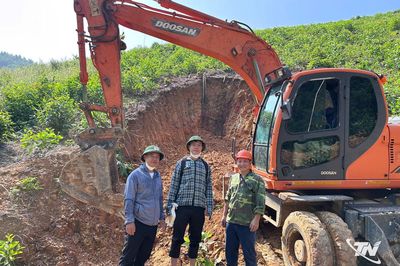 Xã Nam Hòa khẩn trương xác minh dấu hiệu khai thác khoáng sản trái phép