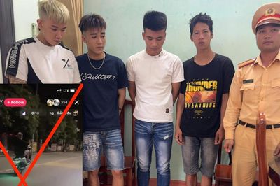 Hưng Yên: Triệu tập nhóm thanh niên bốc đầu xe máy rồi livestream