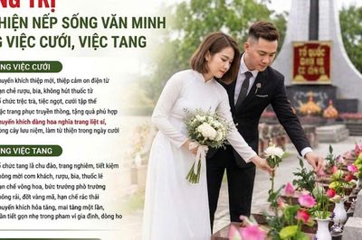 Quảng Trị: Khuyến khích đôi uyên ương dâng hoa tri ân liệt sĩ trong ngày cưới