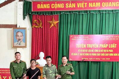 Tuyên Quang: Thu hồi gần 100 khẩu súng trong đợt cao điểm vận động giao nộp vũ khí, vật liệu nổ, công cụ hỗ trợ và pháo