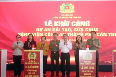 Khởi công Dự án cải tạo Bệnh viện Công an TP Cần Thơ