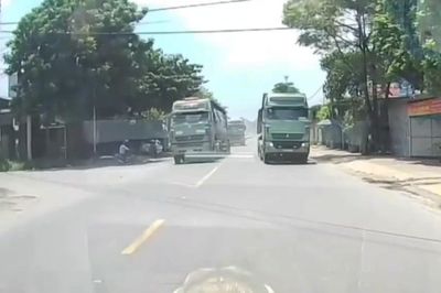 Xử phạt tài xế đầu kéo vượt ẩu gây nguy hiểm mất an toàn giao thông