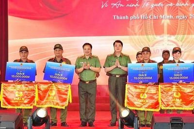 Bế mạc Hội thi lực lượng tham gia bảo vệ an ninh trật tự ở cơ sở giỏi tại khu vực phía Nam