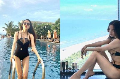 Khó rời mắt trước vóc dáng gợi cảm của mỹ nhân Cần Thơ, là vợ ca sĩ đình đám, tuổi 40, làm mẹ 3 con vẫn đẹp như siêu mẫu
