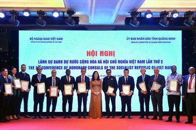Hội nghị Lãnh sự danh dự Việt Nam ở nước ngoài lần thứ hai: Cầu nối quan trọng thúc đẩy quan hệ hữu nghị, hợp tác giữa Việt Nam với các nước
