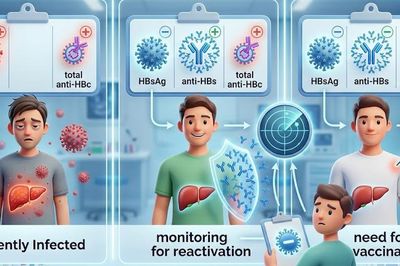 Xét nghiệm viêm gan B: HBsAg âm tính nhưng vì sao cách xử trí lại khác nhau?