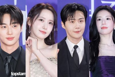 Thảm đỏ Rồng Xanh 2026: Gấp đôi má lúm Kim Seon Ho - Byeon Woo Seok, Bo Young ỏn ẻn