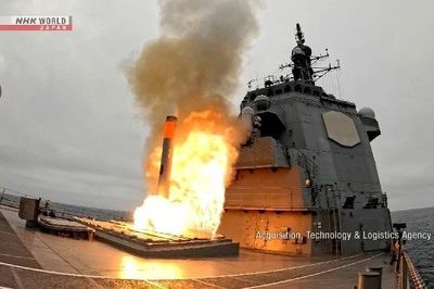 Tàu khu trục Nhật Bản lần đầu phóng thử tên lửa hành trình Tomahawk ở Thái Bình Dương