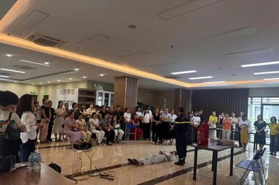 Trang bị kỹ năng phòng cháy, thoát nạn cho giáo viên mầm non