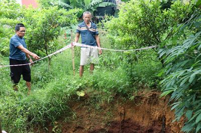 Ninh Bình: Sụt lún bất thường, người dân thấp thỏm lo âu