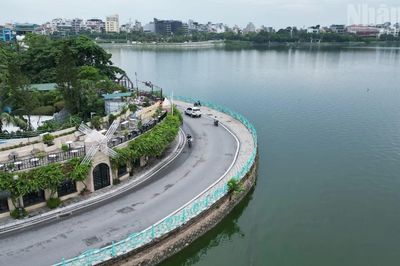 [Ảnh] Toàn cảnh hồ Tây trước kế hoạch chỉnh trang với tổng mức đầu tư 30.150 tỷ đồng