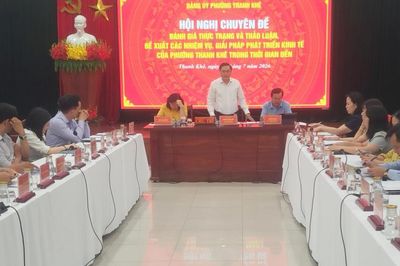 Thanh Khê tìm giải pháp tạo đột phá thúc đẩy phát triển kinh tế