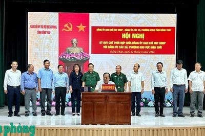 Quy chế phối hợp góp phần bảo vệ vững chắc chủ quyền lãnh thổ, an ninh biên giới quốc gia