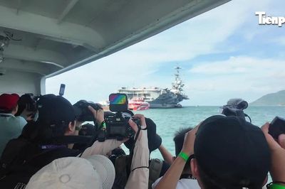 Bên trong tàu sân bay USS George Washington và sức mạnh tác chiến của không đoàn hải quân Mỹ