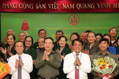 Ông Trần Phương Tín làm Chủ tịch Hội Cựu Thanh niên xung phong TPHCM