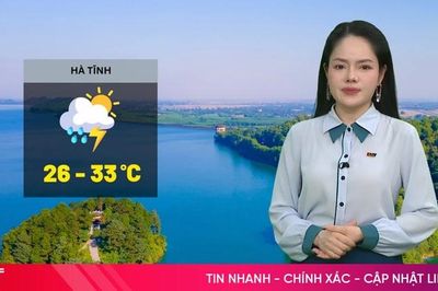 Dự báo thời tiết Hà Tĩnh ngày 31/7: Ngày nắng gián đoạn, chiều tối có mưa rào