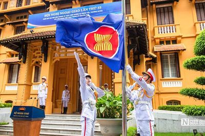 Lễ thượng cờ kỷ niệm 59 năm thành lập ASEAN