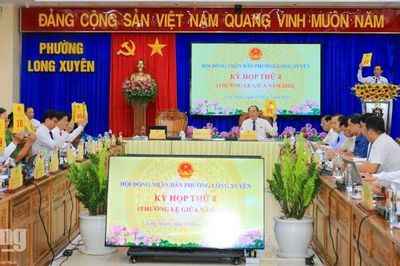 Long Xuyên thu ngân sách đạt 58,28% dự toán, tăng trưởng kinh tế 14,4%