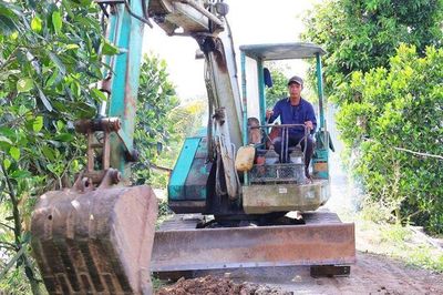 Vĩnh Thạnh Trung khởi công 2 dự án giao thông hơn 10,7 tỷ đồng