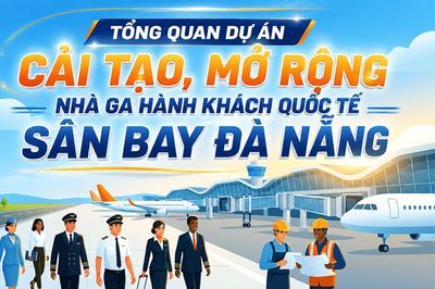 Tổng quan dự án cải tạo, mở rộng nhà ga hành khách quốc tế sân bay Đà Nẵng