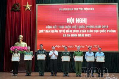 Điện Biên tổng kết thực hiện 3 Luật về quốc phòng, DQTV và Giáo dục quốc phòng, an ninh