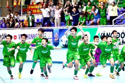 Học viện bóng đá Trường Tươi Đồng Nai vào tứ kết Giải bóng đá U.11 toàn quốc 2026