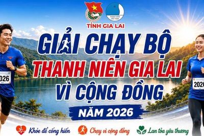 Giải chạy bộ 'Thanh niên Gia Lai vì cộng đồng' năm 2026 nhận đăng ký đến hết ngày 9-8